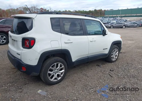 2016 Jeep Renegade Latitude z USA, uszkodzony, nr VIN ZACCJBBT5GPD84374